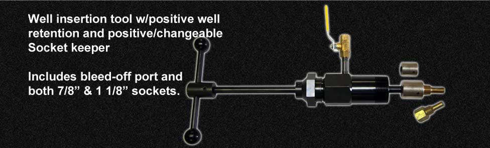 Thermowell Tool and sockets